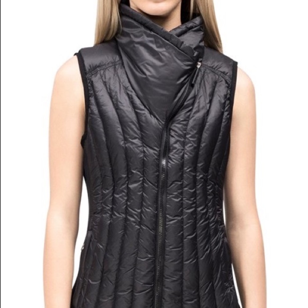 Calvin Klein Asymmetrical Black Vest
